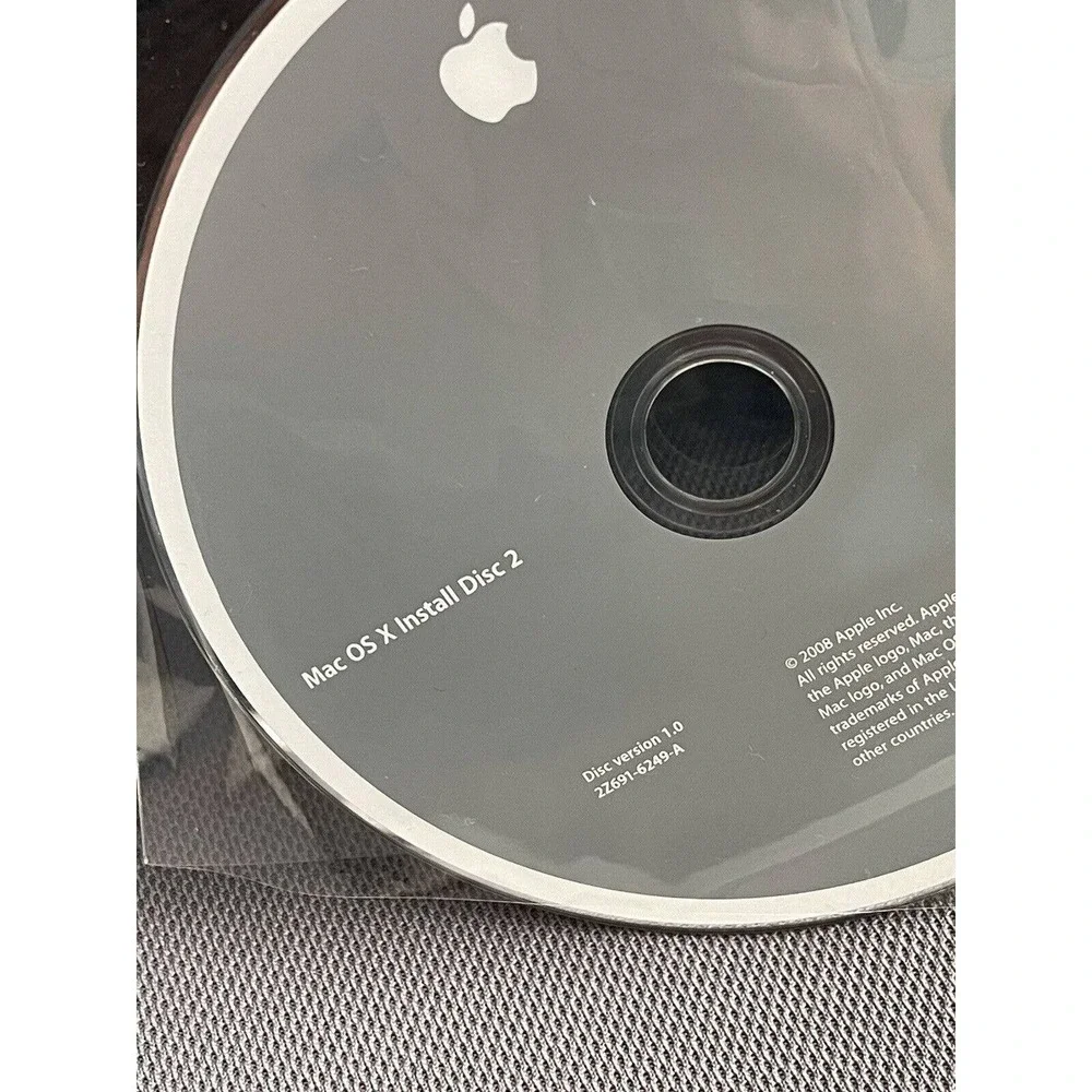 Apple iLife 08 DVD Old Version And MacBook Is X Installation discs 2. (27)